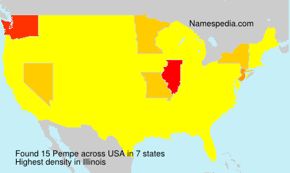 Surname Pempe in USA Surname Pempe in USA