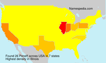 Surname Peneff in USA Surname Peneff in USA