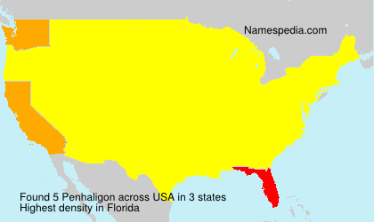 Surname Penhaligon in USA Surname Penhaligon in USA
