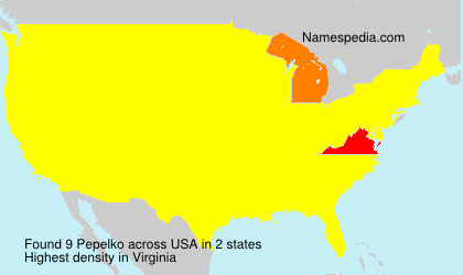 Surname Pepelko in USA Surname Pepelko in USA