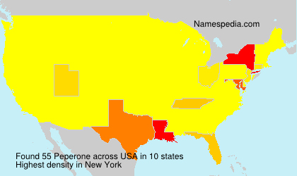 Surname Peperone in USA Surname Peperone in USA