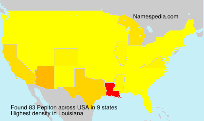 Surname Pepiton in USA Surname Pepiton in USA