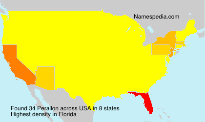 Surname Perallon in USA Surname Perallon in USA