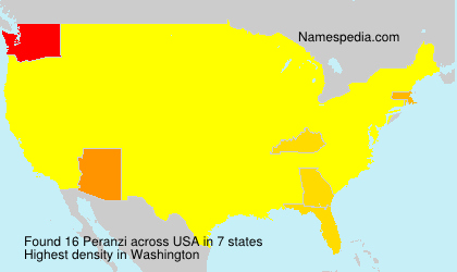 Surname Peranzi in USA Surname Peranzi in USA
