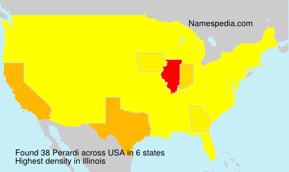 Surname Perardi in USA Surname Perardi in USA