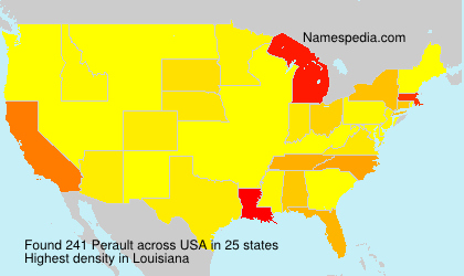 Surname Perault in USA Surname Perault in USA