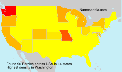 Surname Percich in USA Surname Percich in USA