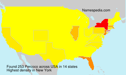 Surname Percoco in USA Surname Percoco in USA