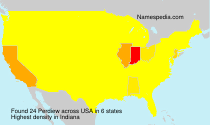 Surname Perdiew in USA Surname Perdiew in USA