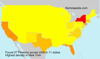 Surname Perdono in USA Surname Perdono in USA