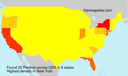 Surname Perdriel in USA Surname Perdriel in USA