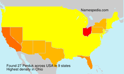 Surname Perduk in USA Surname Perduk in USA