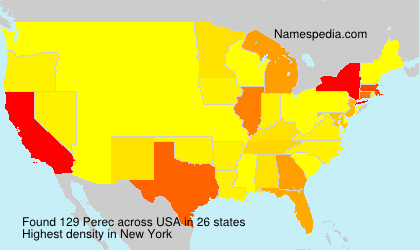 Surname Perec in USA Surname Perec in USA