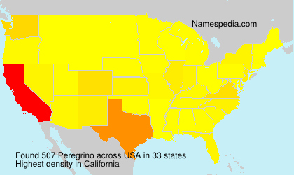 Surname Peregrino in USA Surname Peregrino in USA