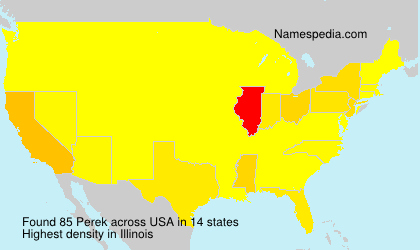 Surname Perek in USA Surname Perek in USA
