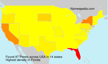 Surname Perets in USA Surname Perets in USA