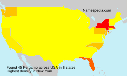 Surname Pergamo in USA Surname Pergamo in USA