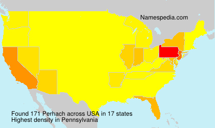 Surname Perhach in USA Surname Perhach in USA