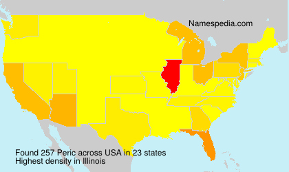 Surname Peric in USA Surname Peric in USA