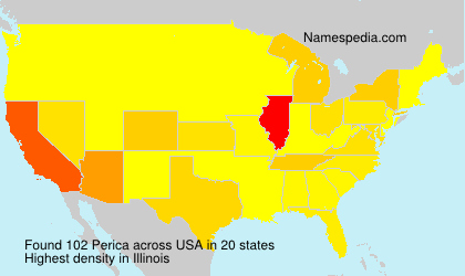 Surname Perica in USA