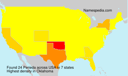 Surname Perieda in USA Surname Perieda in USA