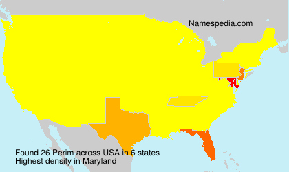 Surname Perim in USA Surname Perim in USA