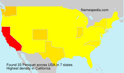 Surname Periquet in USA Surname Periquet in USA
