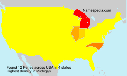 Surname Perjes in USA Surname Perjes in USA