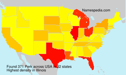Surname Perk in USA Surname Perk in USA