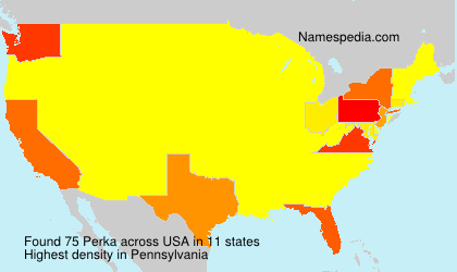 Surname Perka in USA