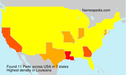 Surname Perki in USA Surname Perki in USA