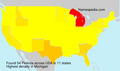 Surname Perkola in USA Surname Perkola in USA