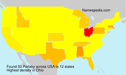 Surname Perlaky in USA Surname Perlaky in USA