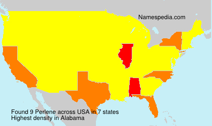 Surname Perlene in USA Surname Perlene in USA