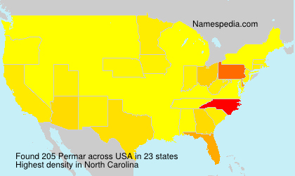 Surname Permar in USA Surname Permar in USA