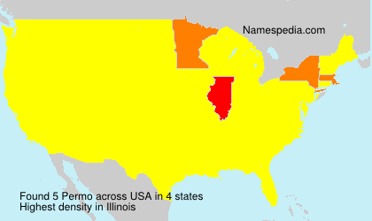 Surname Permo in USA Surname Permo in USA