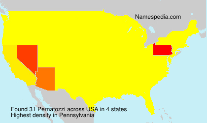 Surname Pernatozzi in USA Surname Pernatozzi in USA