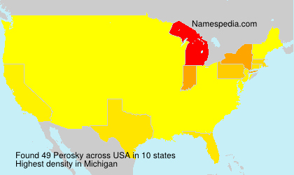 Surname Perosky in USA Surname Perosky in USA