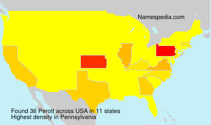 Surname Perott in USA Surname Perott in USA