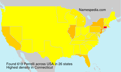 Surname Perrelli in USA Surname Perrelli in USA