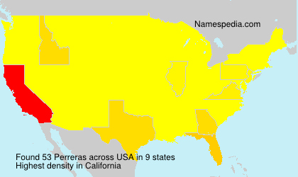 Surname Perreras in USA Surname Perreras in USA