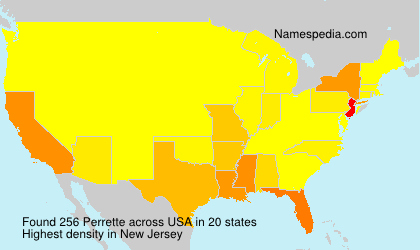 Surname Perrette in USA Surname Perrette in USA