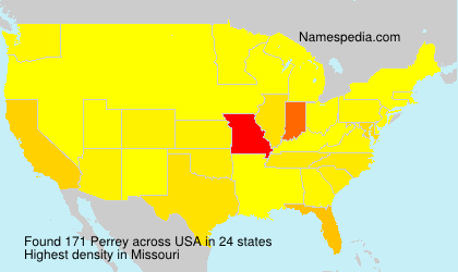 Surname Perrey in USA Surname Perrey in USA