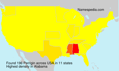 Surname Perrigin in USA Surname Perrigin in USA