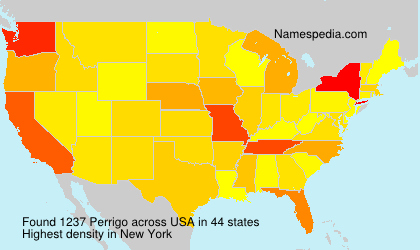 Surname Perrigo in USA Surname Perrigo in USA