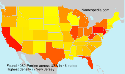 Surname Perrine in USA Surname Perrine in USA