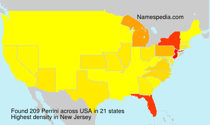 Surname Perrini in USA Surname Perrini in USA