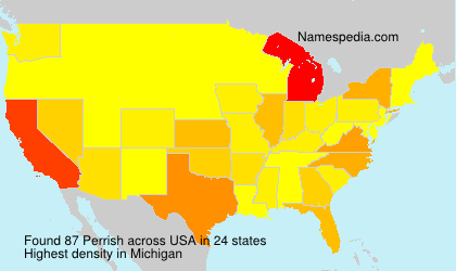 Surname Perrish in USA Surname Perrish in USA