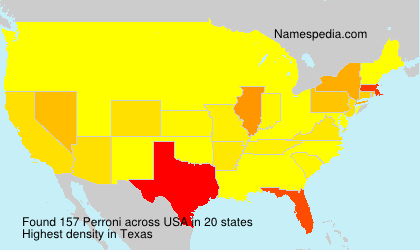 Surname Perroni in USA Surname Perroni in USA