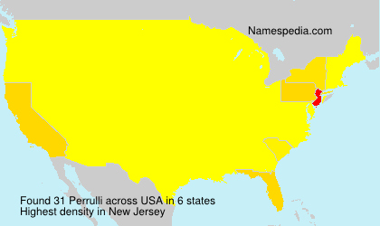 Surname Perrulli in USA Surname Perrulli in USA